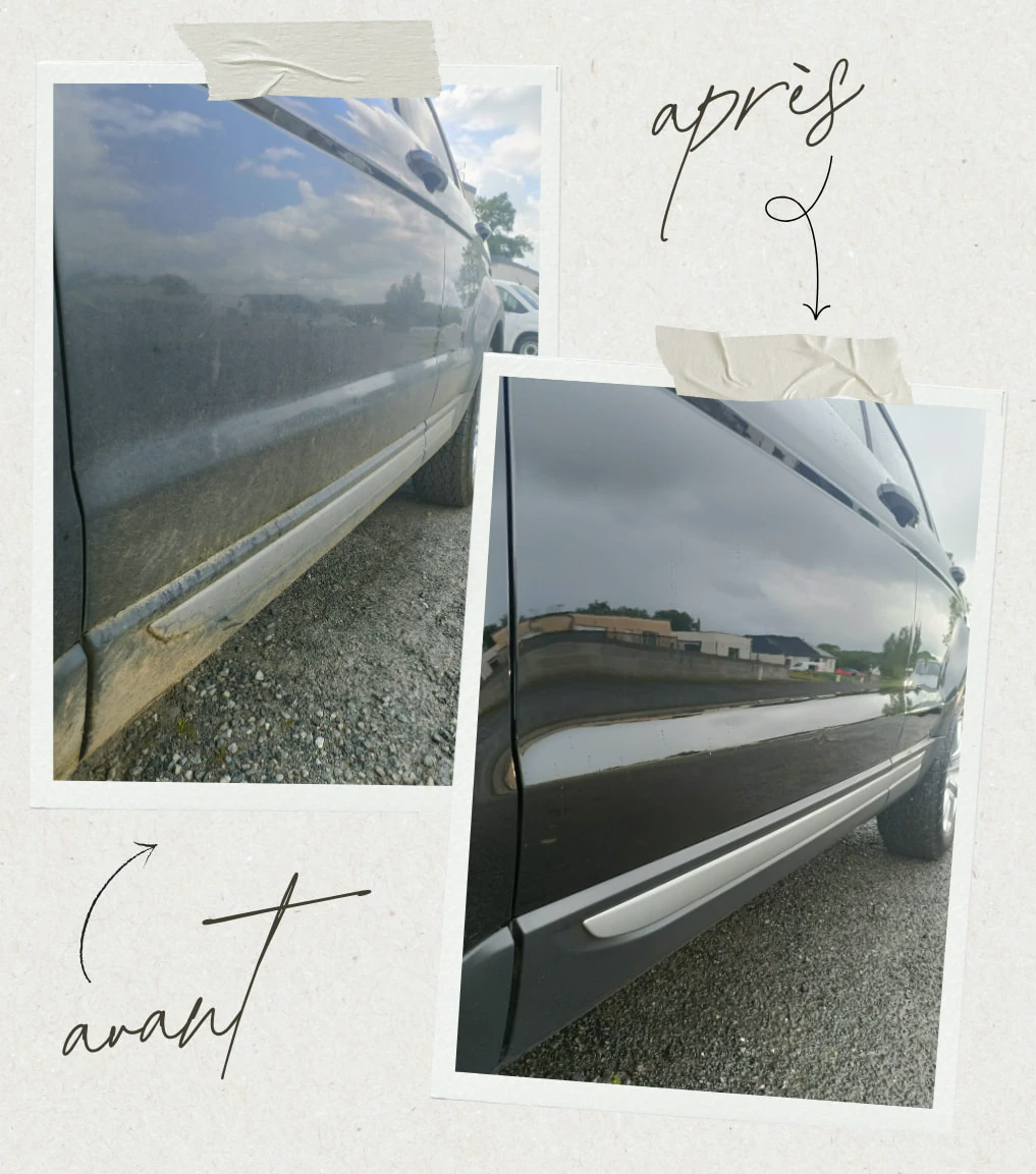 Correction de vernis automobile